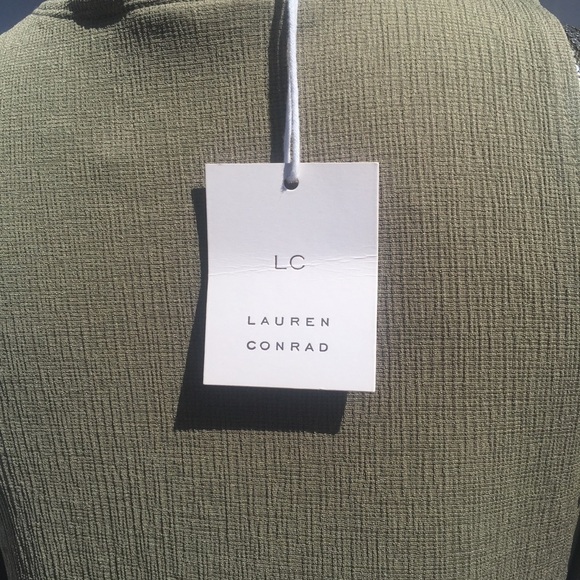 LC Lauren Conrad Ruffle Cold-Shoulder Dress - Picture 5 of 7